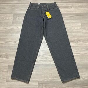 Levi's X Urban Outfitters Cordura Super Baggy Wide Leg Washed Black Jeans 30x34